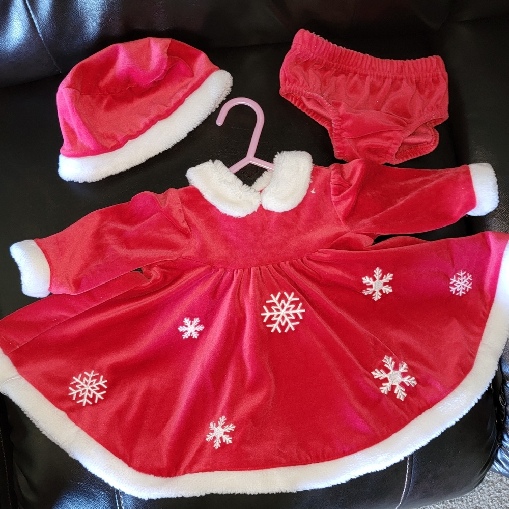 Baby Girl Christmas Outfit